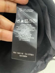 Glamour Alert🖤Jewelled Collar Bell-Sleeve Blouse