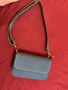 Denim Sling Bag
