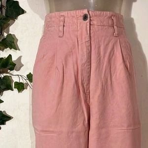 Pink Mom Jeans