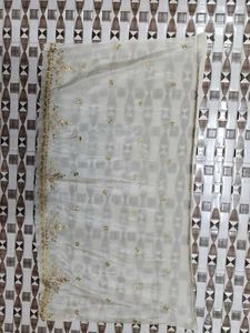 Embroidered Cream Lehenga
