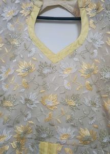 Front Slit Kurta Set