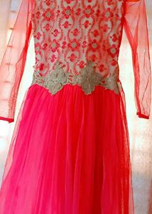 Elegant Pink Party Dress
