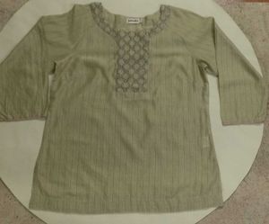 Fabindia Elegant Embroidered Top
