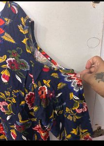 Amydus Floral Cold Shoulder Dress