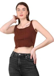 Brown Tank Top