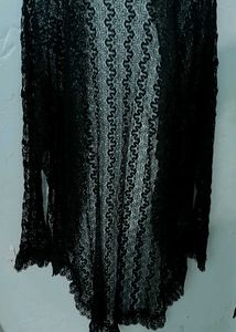 Elegant Black Lace Top