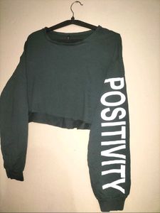 H&amp;M Crop Sweatshirt