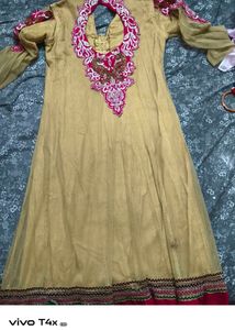 Elegant Embroidered Anarkali Dress