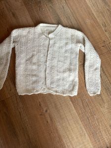 Vintage Knit Cardigan handmade