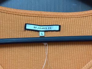 Pantaloons New with Tag Orange Long Sleeves