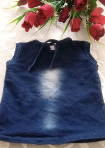Baby Girl Denim Skirt Set