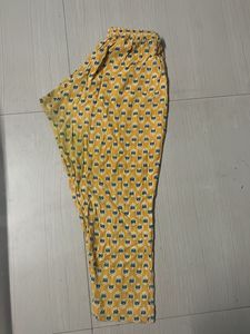 Yellow Printed Salwar Kameez Set