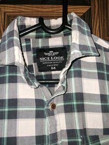 Men Check Shirt