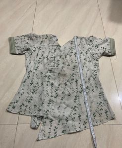 🤩 Printed Green White Coord Set 🤩