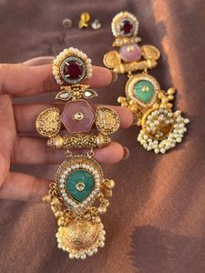 Gold Plated Light Weight Handcrafted Jhumki