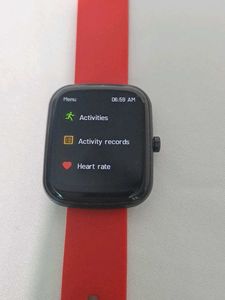 Red Smart Watch