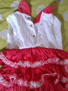 Cute Pink Ruffled Dress