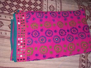 Heavy Embroidery Work Dupatta