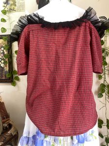 Korean off shoulder top