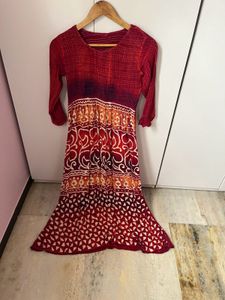 New Smocked Kurta Set