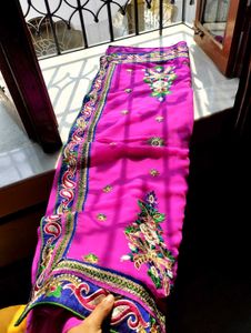 Brand New Pink Saree 🔥🔥