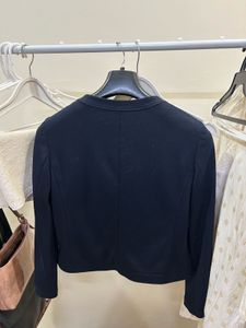 Chic Navy Blue Jacket