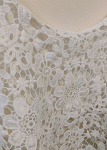 Lace Crop Top Sleevless