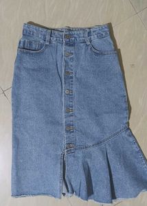 Perfect Denim Skirt
