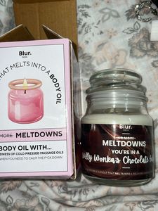Candle That Melts To Body Oil - Chocolate