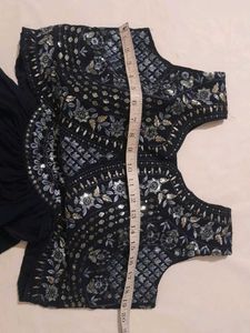 Lehenga with crop top