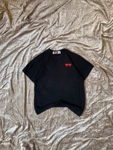 CDG play Di heart tshirt