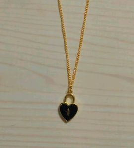 Heart Shaped Lock Chain