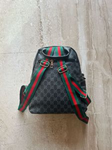 Gucci designer backpack with  log