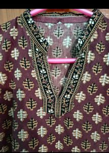 Vintage Print Short Kurti - Bundle of 3