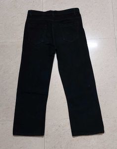 Solid Black Denim