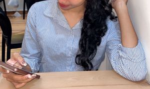 Striped Button-Up Shirt