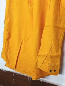 Yellow Casual Kurta