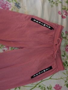 Pink Casual Pants