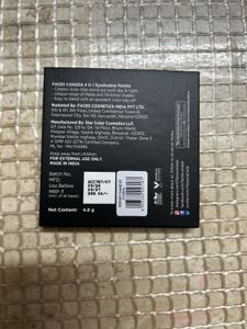 FACES CANADA Eyeshadow Palette Shade: Smokey Game