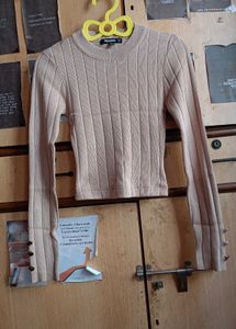 Ribbed Long Sleeve Top