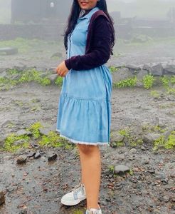 Denim Shirt Dress