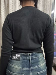 Ribbed Casual Top
