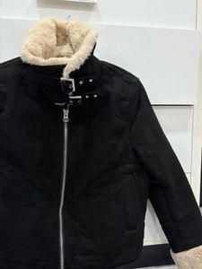 H&amp;M  Suede Biker  jacket