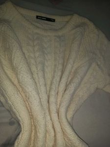 🌸BEAUTIFUL BAGGY OVERSIZED CREAM SWEATSHIRT🌸