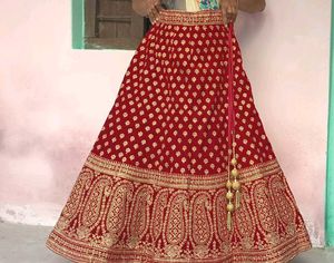 Red & Gold Lehenga (DULHAN LEHANGA)