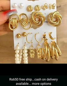 Earrings Korean Style