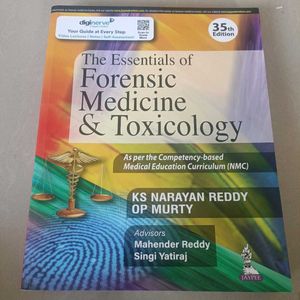 Forensic Medicine & Toxicology 35th Edition