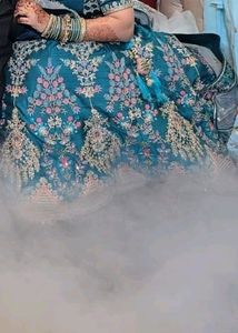 Peacock Green Lehnga