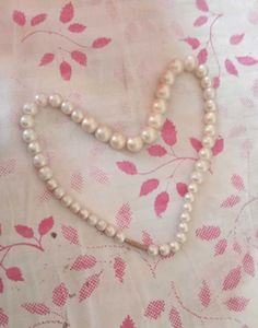 White Beautiful Pearl Necklace 😍