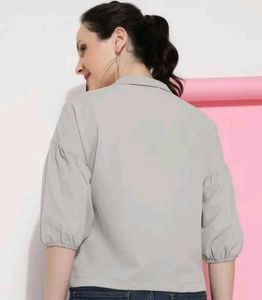 Stylish Crop Shirt 🎀